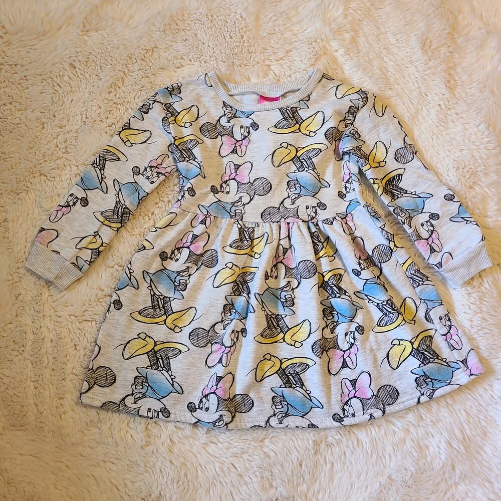 Minnie Mouse long sleeve dress size 4t